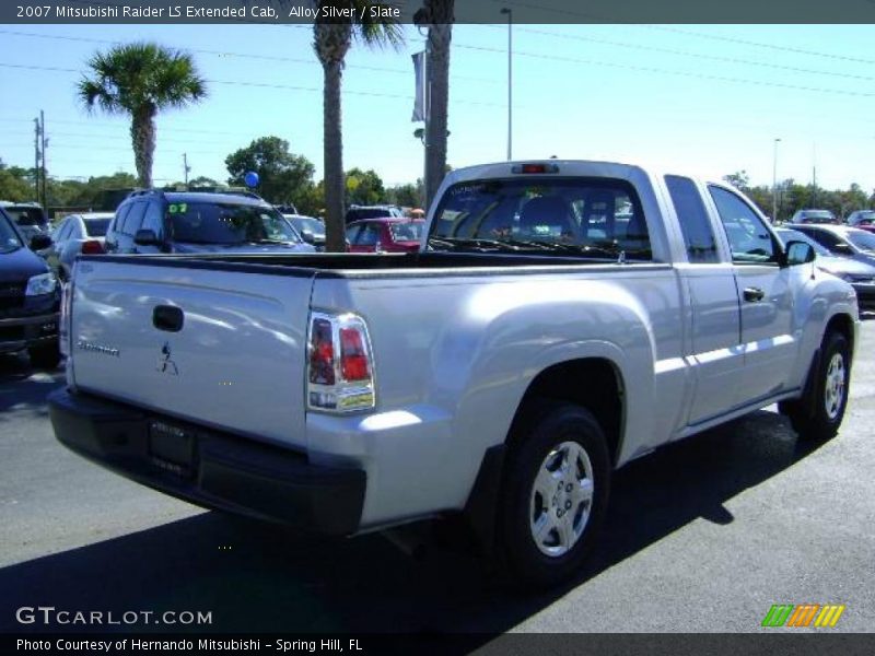Alloy Silver / Slate 2007 Mitsubishi Raider LS Extended Cab