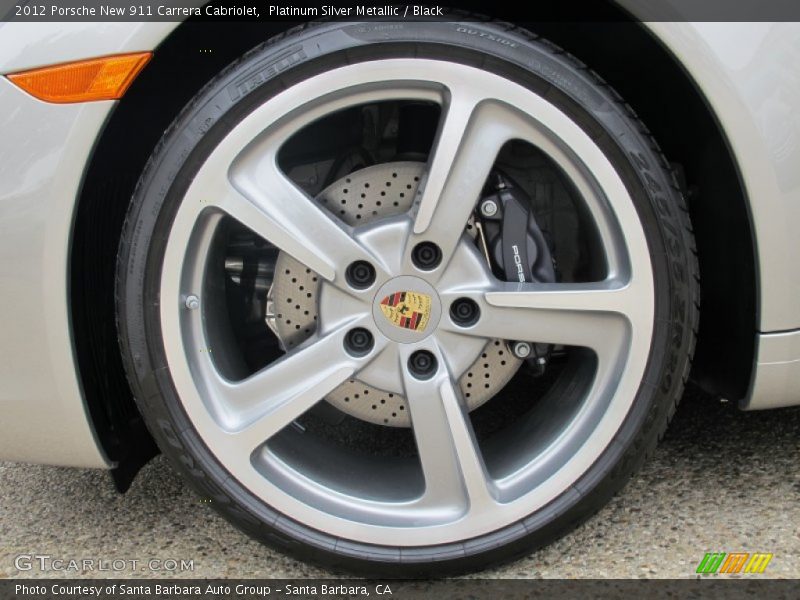  2012 New 911 Carrera Cabriolet Wheel