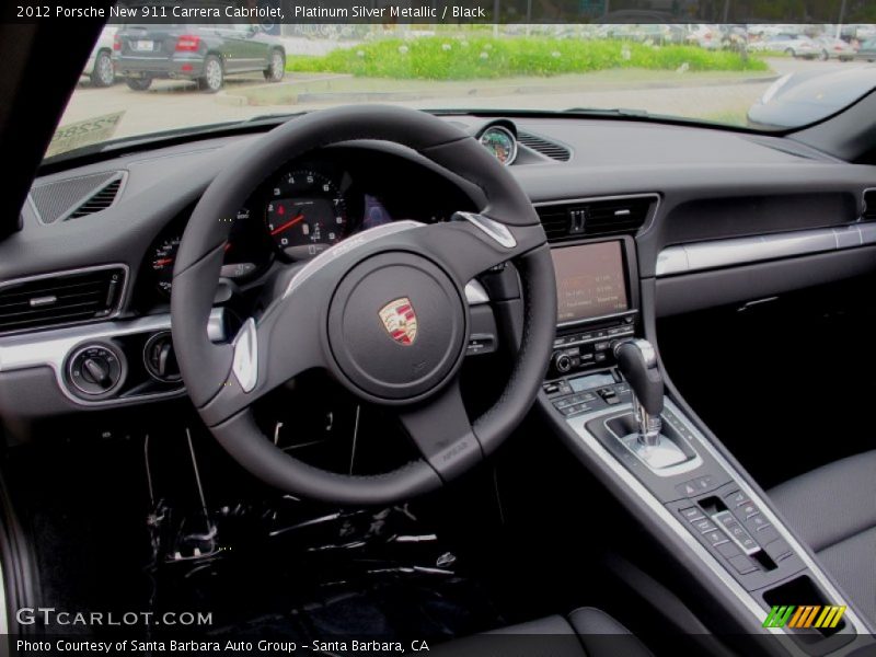 Dashboard of 2012 New 911 Carrera Cabriolet