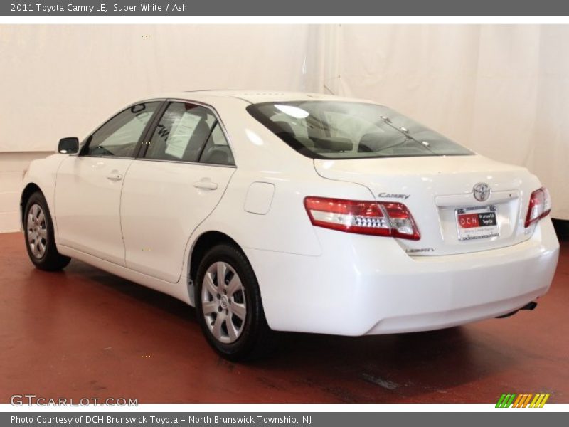 Super White / Ash 2011 Toyota Camry LE