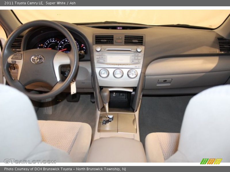 Super White / Ash 2011 Toyota Camry LE