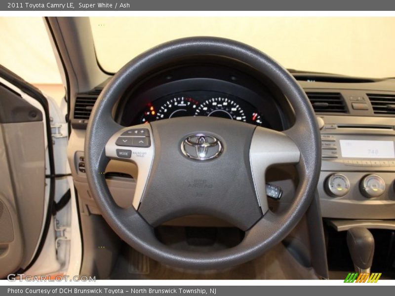 Super White / Ash 2011 Toyota Camry LE