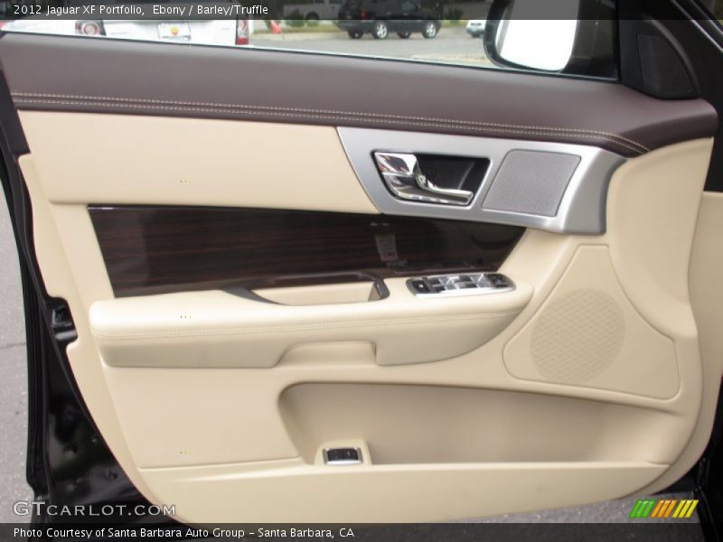 Ebony / Barley/Truffle 2012 Jaguar XF Portfolio