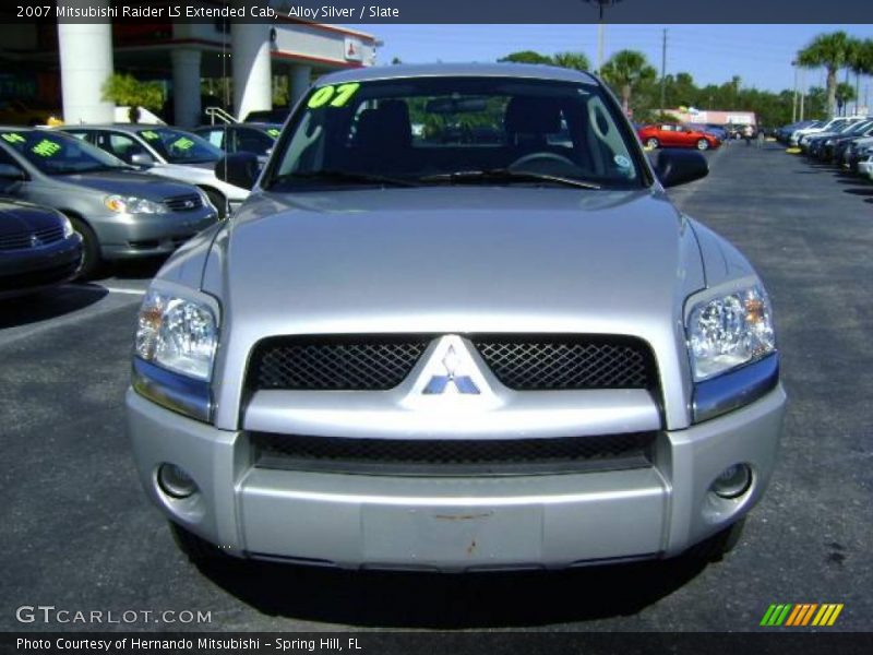 Alloy Silver / Slate 2007 Mitsubishi Raider LS Extended Cab