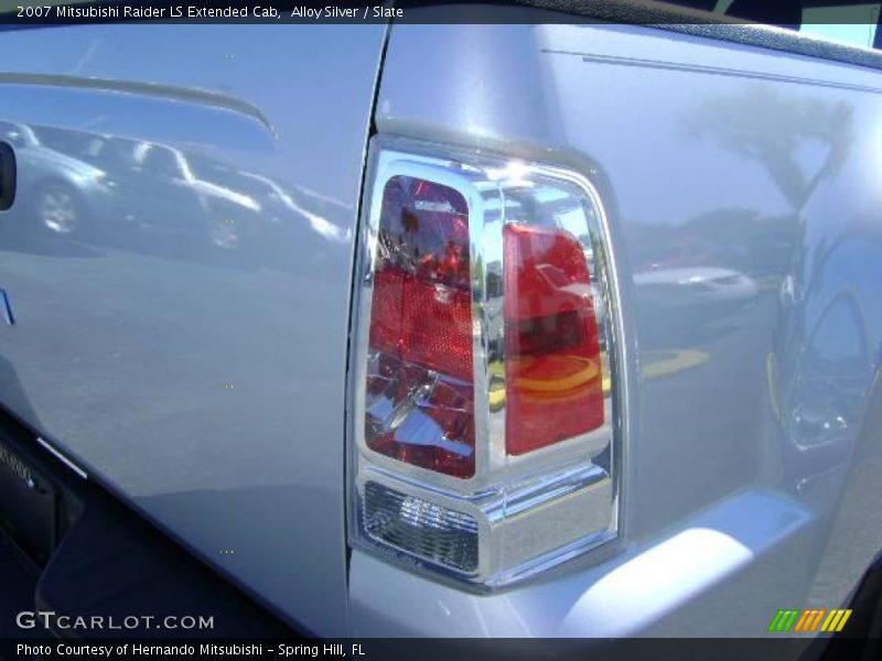 Alloy Silver / Slate 2007 Mitsubishi Raider LS Extended Cab
