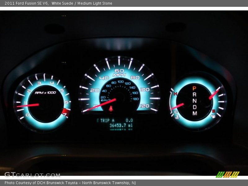 White Suede / Medium Light Stone 2011 Ford Fusion SE V6