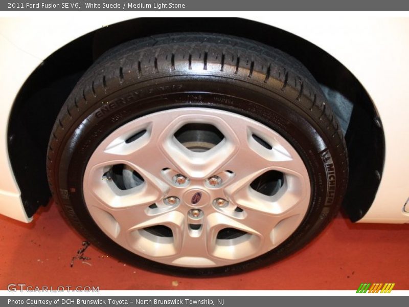 White Suede / Medium Light Stone 2011 Ford Fusion SE V6
