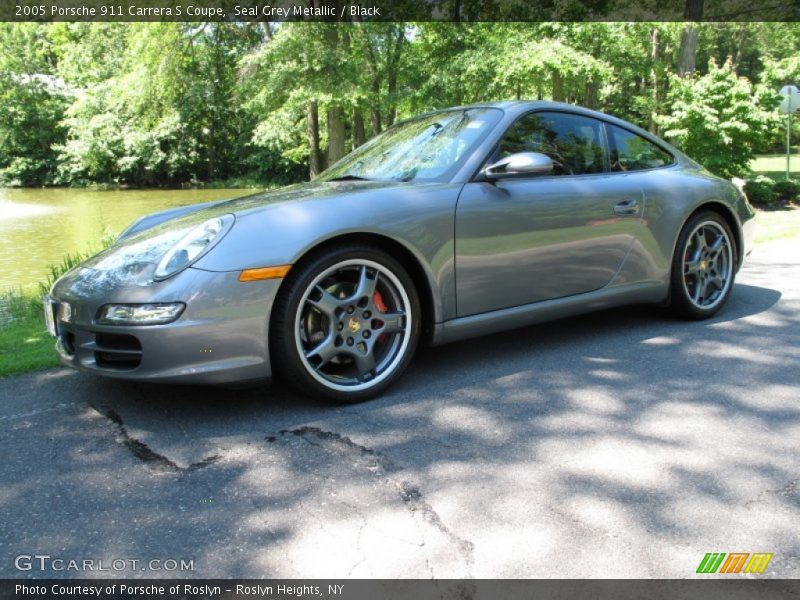 Seal Grey Metallic / Black 2005 Porsche 911 Carrera S Coupe