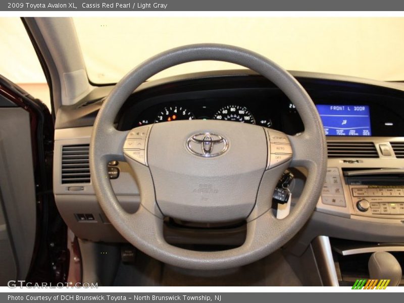 Cassis Red Pearl / Light Gray 2009 Toyota Avalon XL
