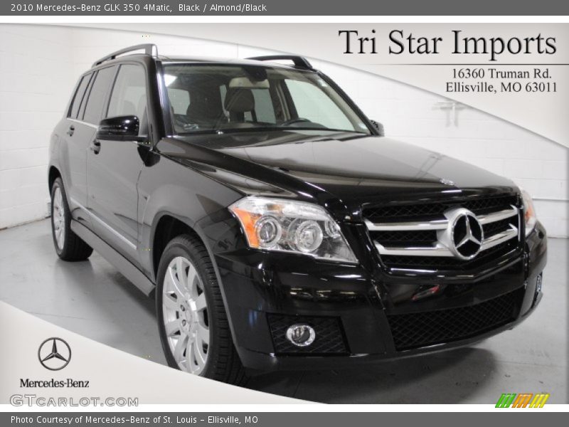 Black / Almond/Black 2010 Mercedes-Benz GLK 350 4Matic