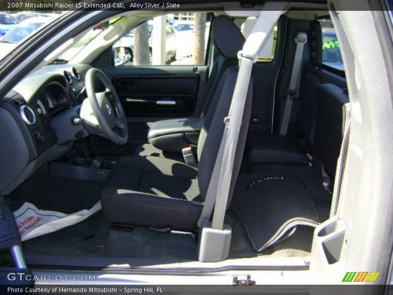 Alloy Silver / Slate 2007 Mitsubishi Raider LS Extended Cab