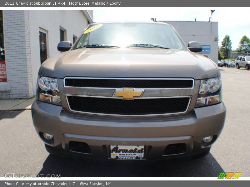 Mocha Steel Metallic / Ebony 2012 Chevrolet Suburban LT 4x4