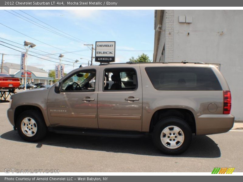 Mocha Steel Metallic / Ebony 2012 Chevrolet Suburban LT 4x4