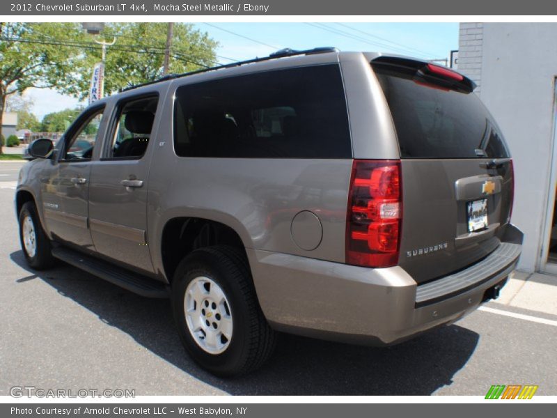 Mocha Steel Metallic / Ebony 2012 Chevrolet Suburban LT 4x4