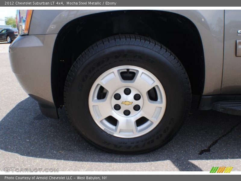 Mocha Steel Metallic / Ebony 2012 Chevrolet Suburban LT 4x4