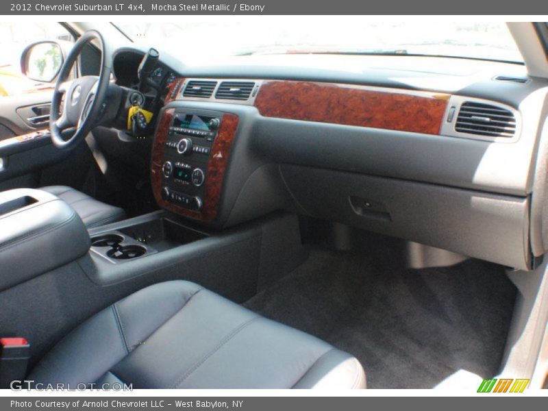Mocha Steel Metallic / Ebony 2012 Chevrolet Suburban LT 4x4