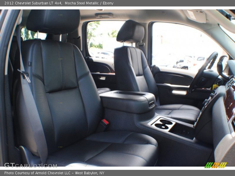 Mocha Steel Metallic / Ebony 2012 Chevrolet Suburban LT 4x4