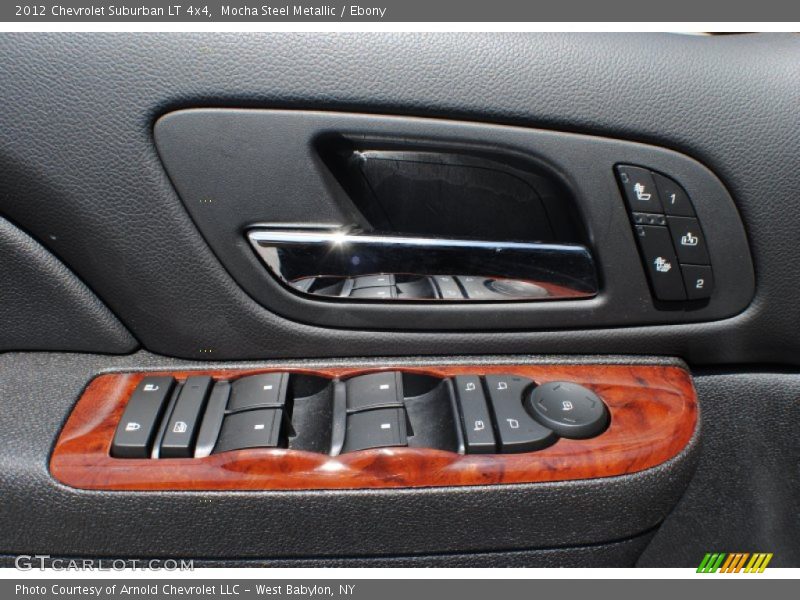 Mocha Steel Metallic / Ebony 2012 Chevrolet Suburban LT 4x4