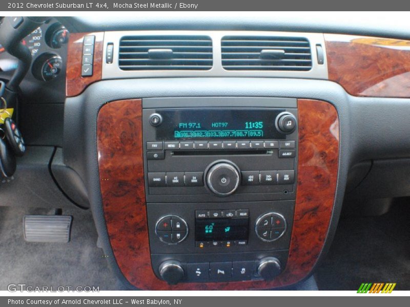 Mocha Steel Metallic / Ebony 2012 Chevrolet Suburban LT 4x4