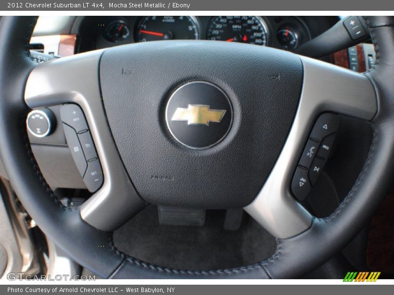 Mocha Steel Metallic / Ebony 2012 Chevrolet Suburban LT 4x4