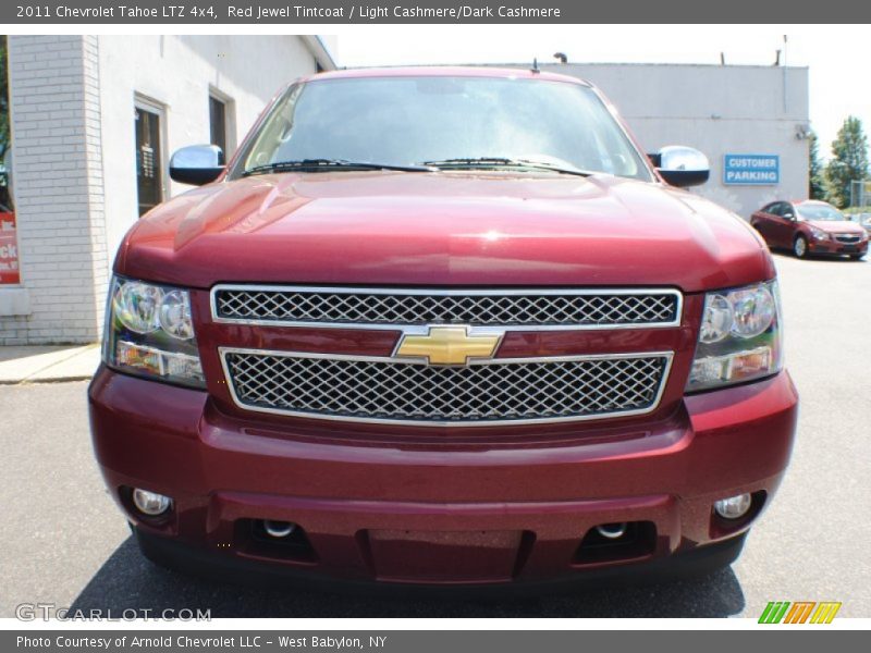 Red Jewel Tintcoat / Light Cashmere/Dark Cashmere 2011 Chevrolet Tahoe LTZ 4x4