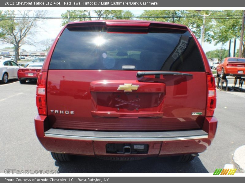 Red Jewel Tintcoat / Light Cashmere/Dark Cashmere 2011 Chevrolet Tahoe LTZ 4x4