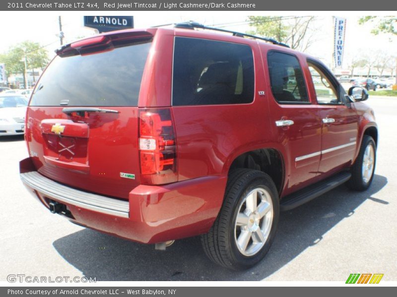 Red Jewel Tintcoat / Light Cashmere/Dark Cashmere 2011 Chevrolet Tahoe LTZ 4x4