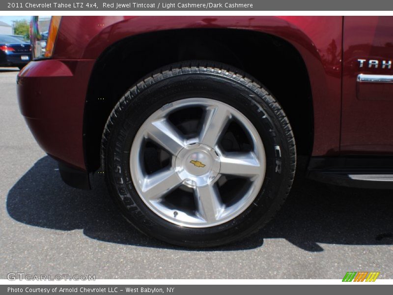 Red Jewel Tintcoat / Light Cashmere/Dark Cashmere 2011 Chevrolet Tahoe LTZ 4x4