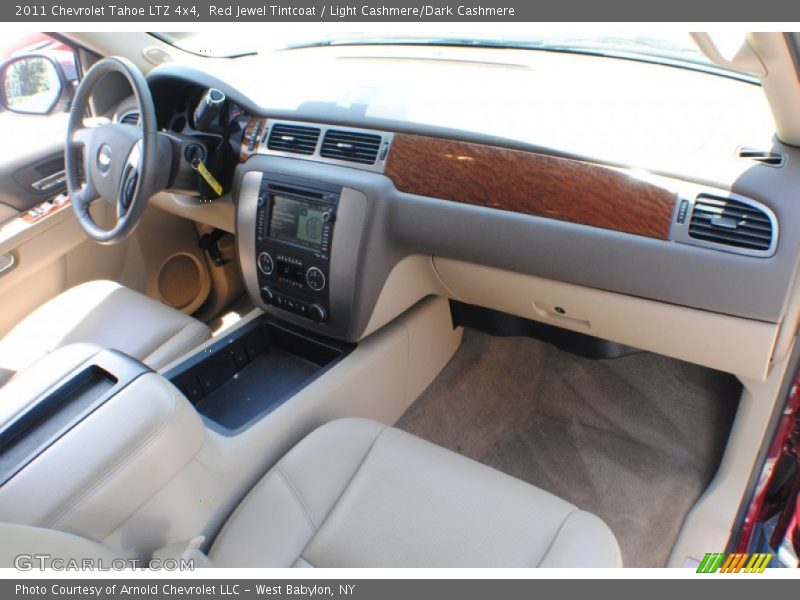 Red Jewel Tintcoat / Light Cashmere/Dark Cashmere 2011 Chevrolet Tahoe LTZ 4x4