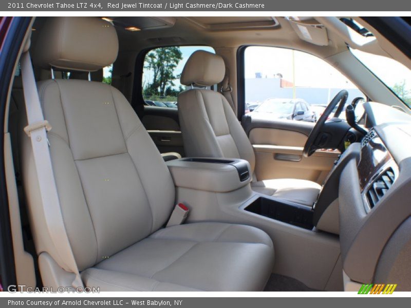 Red Jewel Tintcoat / Light Cashmere/Dark Cashmere 2011 Chevrolet Tahoe LTZ 4x4