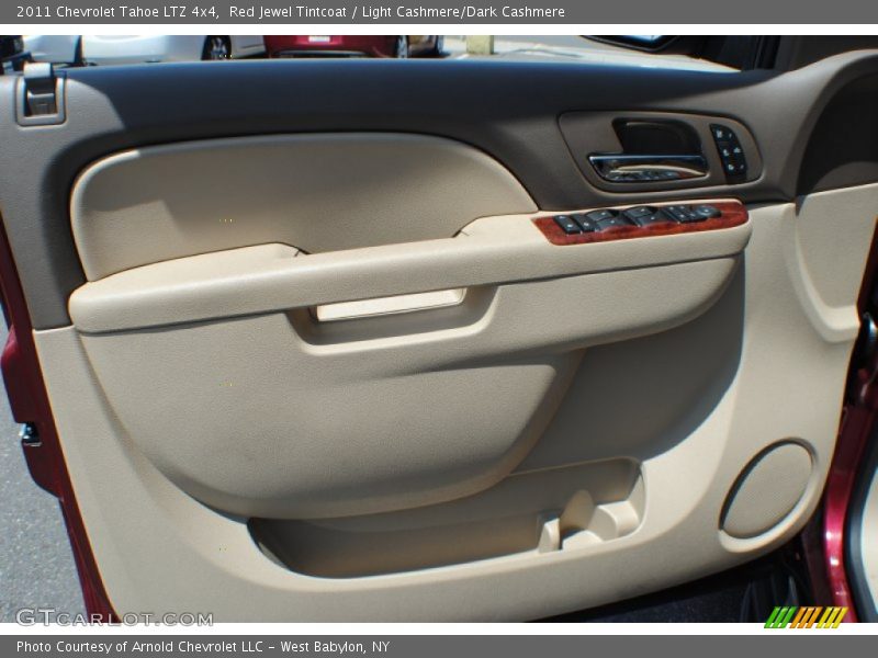 Red Jewel Tintcoat / Light Cashmere/Dark Cashmere 2011 Chevrolet Tahoe LTZ 4x4