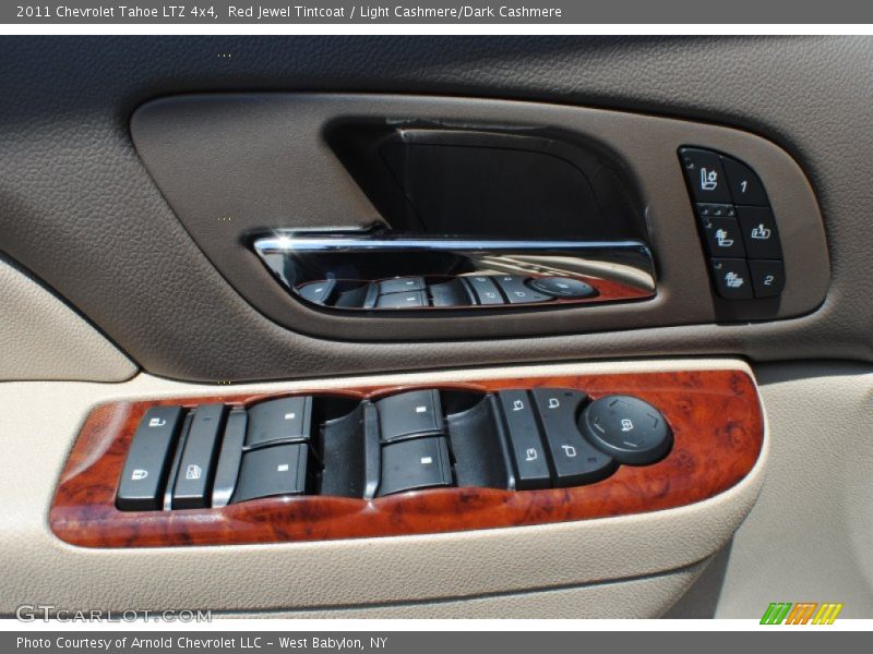 Red Jewel Tintcoat / Light Cashmere/Dark Cashmere 2011 Chevrolet Tahoe LTZ 4x4