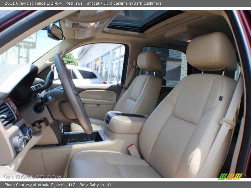 Red Jewel Tintcoat / Light Cashmere/Dark Cashmere 2011 Chevrolet Tahoe LTZ 4x4