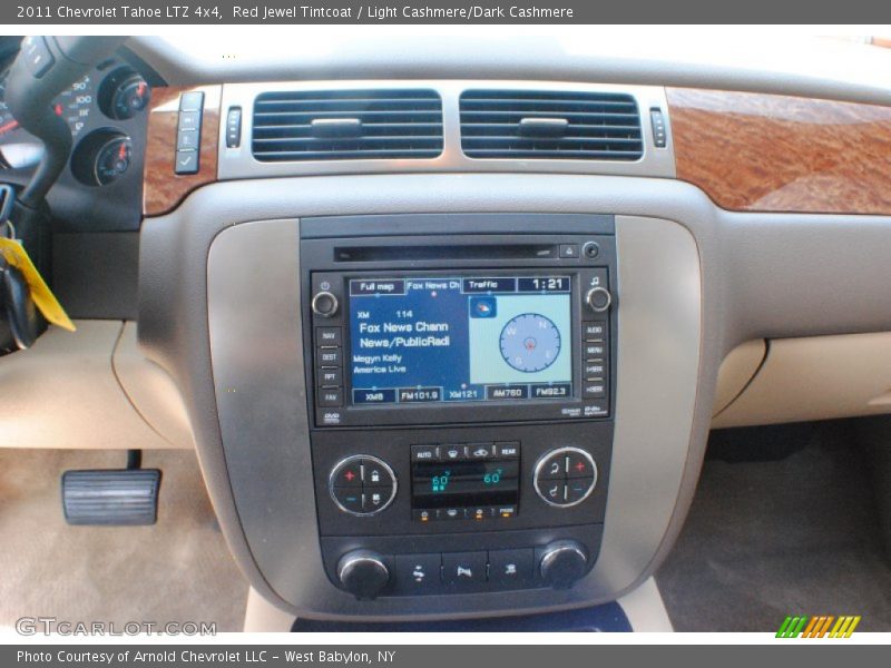 Red Jewel Tintcoat / Light Cashmere/Dark Cashmere 2011 Chevrolet Tahoe LTZ 4x4