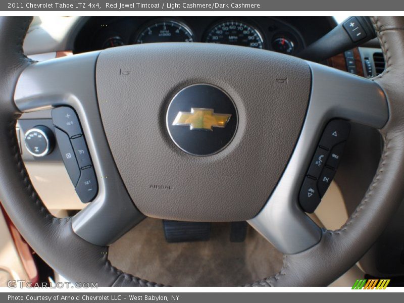 Red Jewel Tintcoat / Light Cashmere/Dark Cashmere 2011 Chevrolet Tahoe LTZ 4x4