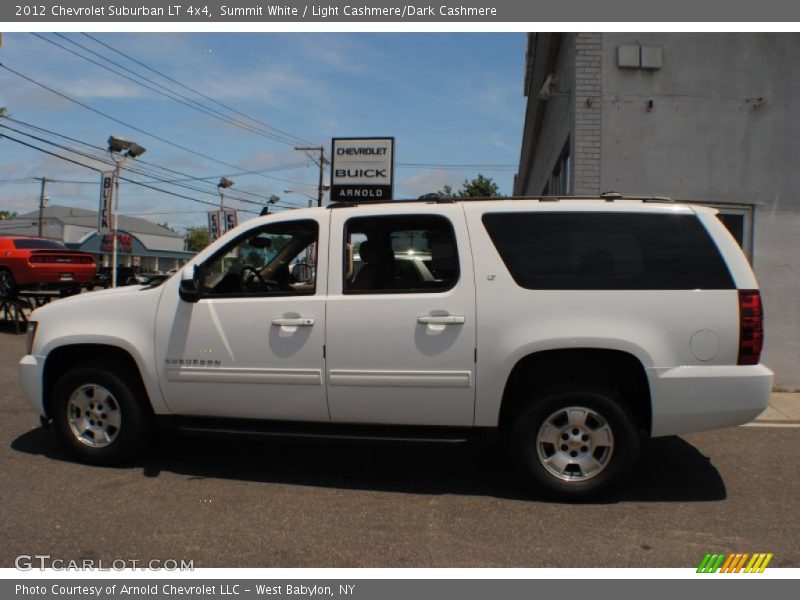 Summit White / Light Cashmere/Dark Cashmere 2012 Chevrolet Suburban LT 4x4