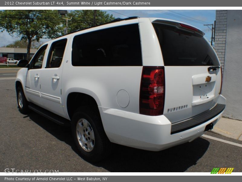 Summit White / Light Cashmere/Dark Cashmere 2012 Chevrolet Suburban LT 4x4