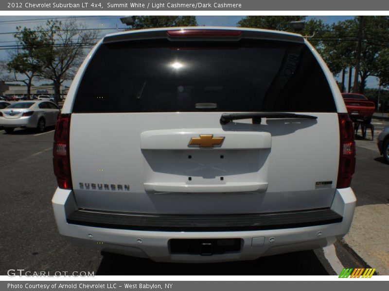 Summit White / Light Cashmere/Dark Cashmere 2012 Chevrolet Suburban LT 4x4