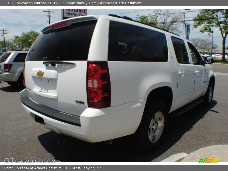Summit White / Light Cashmere/Dark Cashmere 2012 Chevrolet Suburban LT 4x4