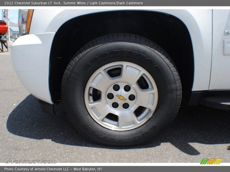 Summit White / Light Cashmere/Dark Cashmere 2012 Chevrolet Suburban LT 4x4