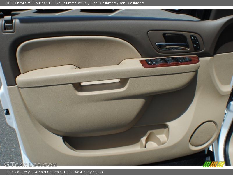 Summit White / Light Cashmere/Dark Cashmere 2012 Chevrolet Suburban LT 4x4
