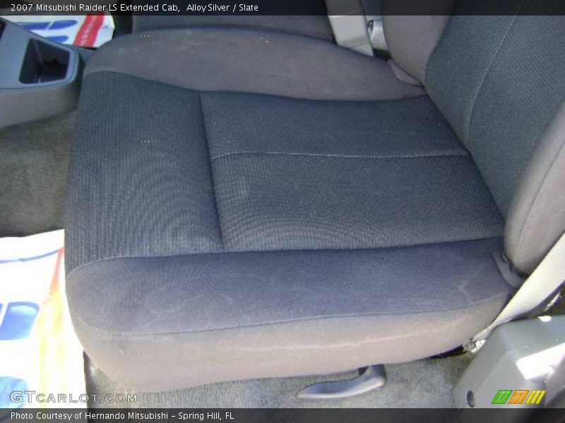 Alloy Silver / Slate 2007 Mitsubishi Raider LS Extended Cab