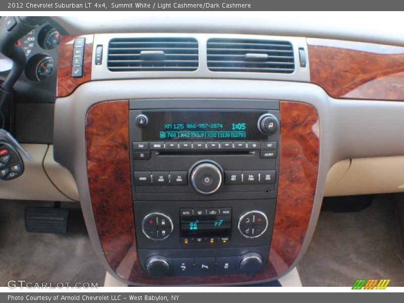 Summit White / Light Cashmere/Dark Cashmere 2012 Chevrolet Suburban LT 4x4