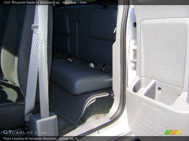 Alloy Silver / Slate 2007 Mitsubishi Raider LS Extended Cab