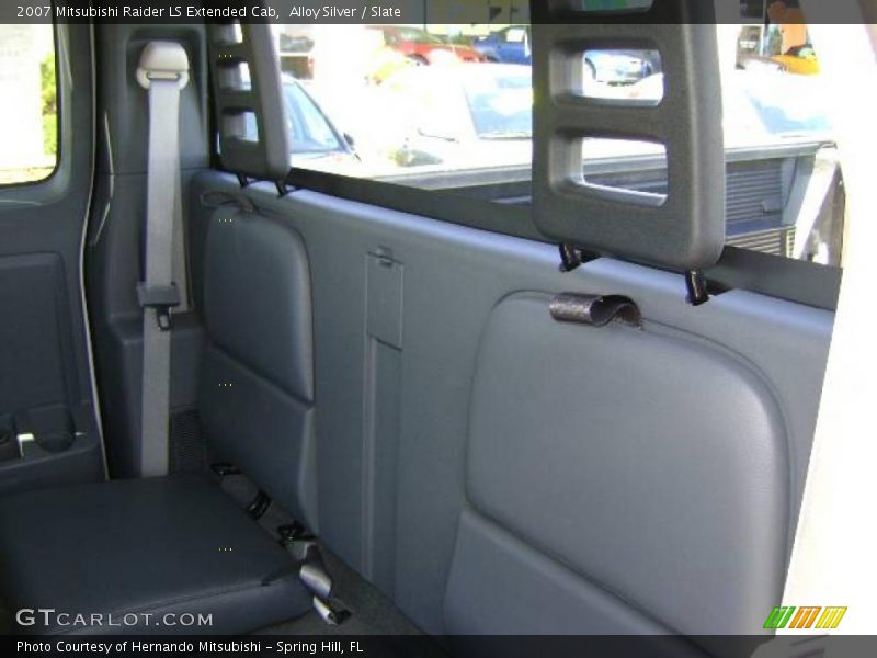 Alloy Silver / Slate 2007 Mitsubishi Raider LS Extended Cab
