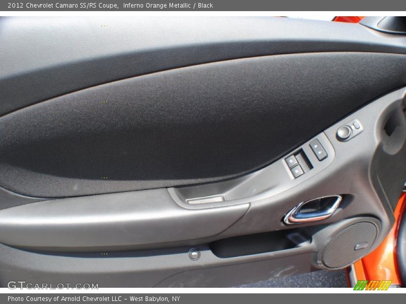Inferno Orange Metallic / Black 2012 Chevrolet Camaro SS/RS Coupe