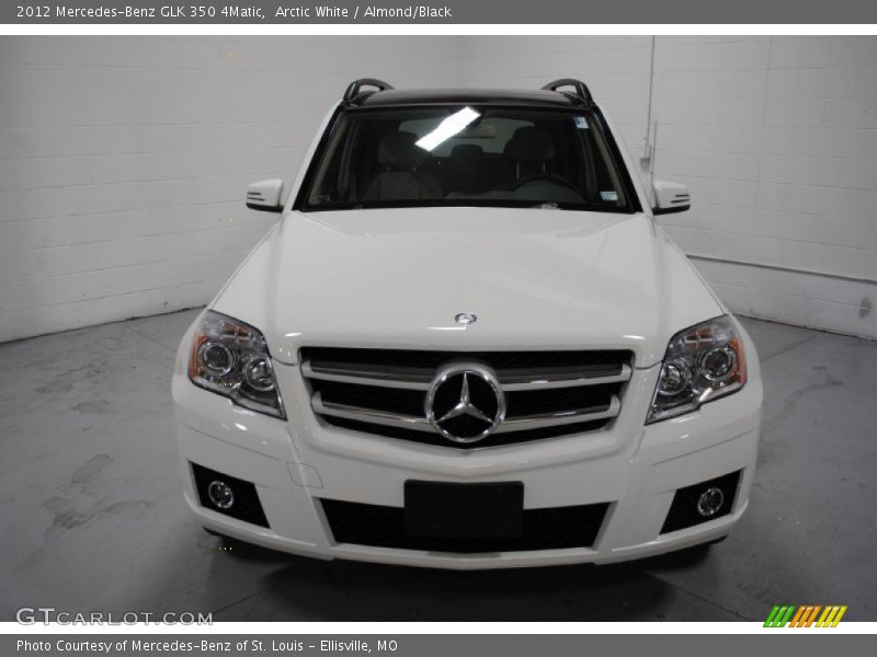 Arctic White / Almond/Black 2012 Mercedes-Benz GLK 350 4Matic