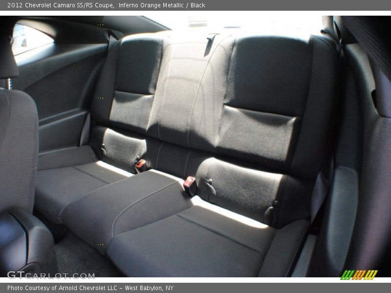 Inferno Orange Metallic / Black 2012 Chevrolet Camaro SS/RS Coupe