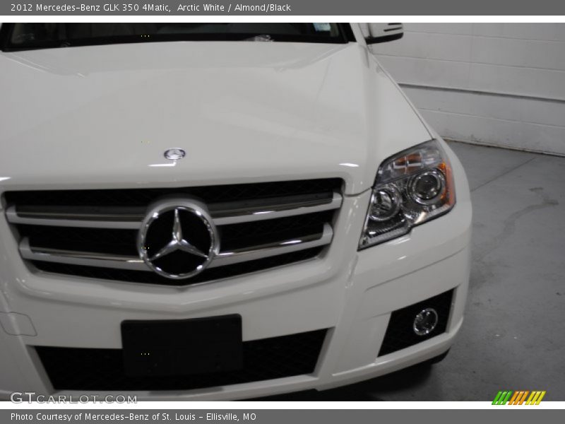 Arctic White / Almond/Black 2012 Mercedes-Benz GLK 350 4Matic