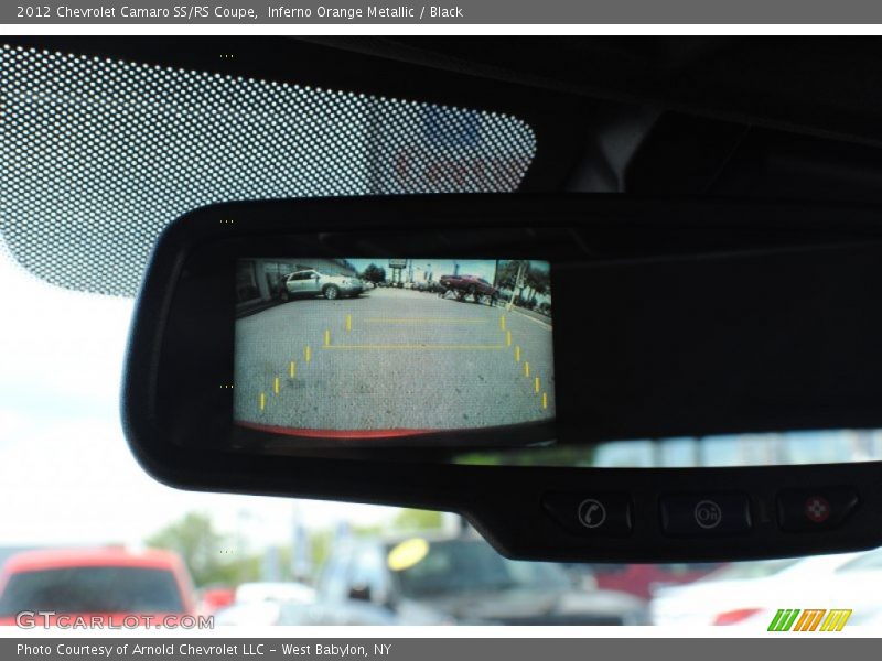 Inferno Orange Metallic / Black 2012 Chevrolet Camaro SS/RS Coupe